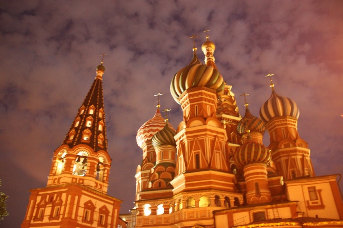 Arquitectura icónica del Kremlin en Moscú