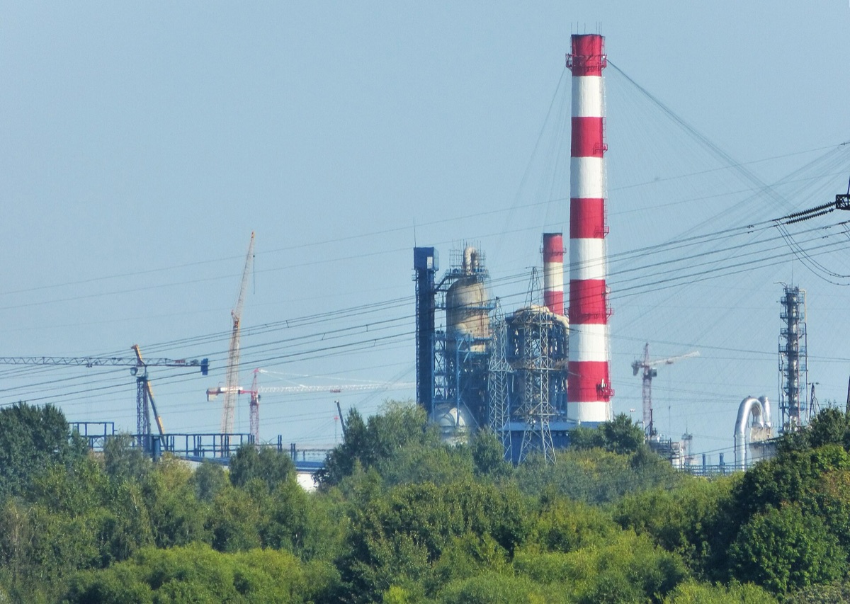 ロシアのオイル製造場