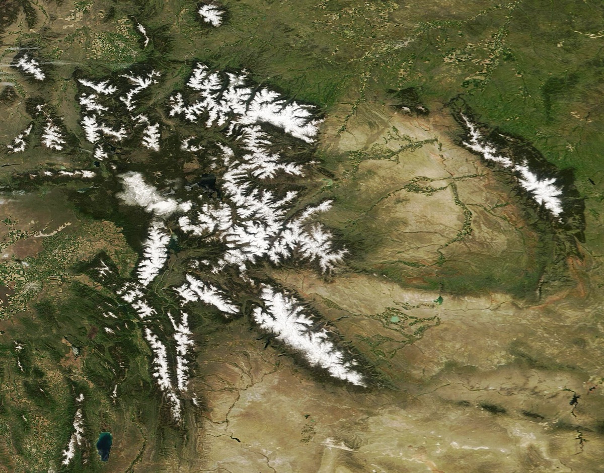 monti nevai in Russia