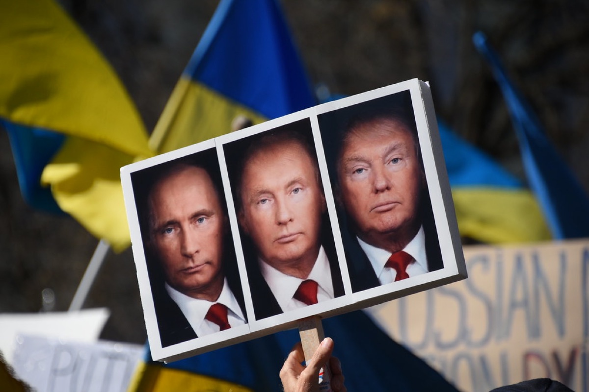 segno di protesta in rusia