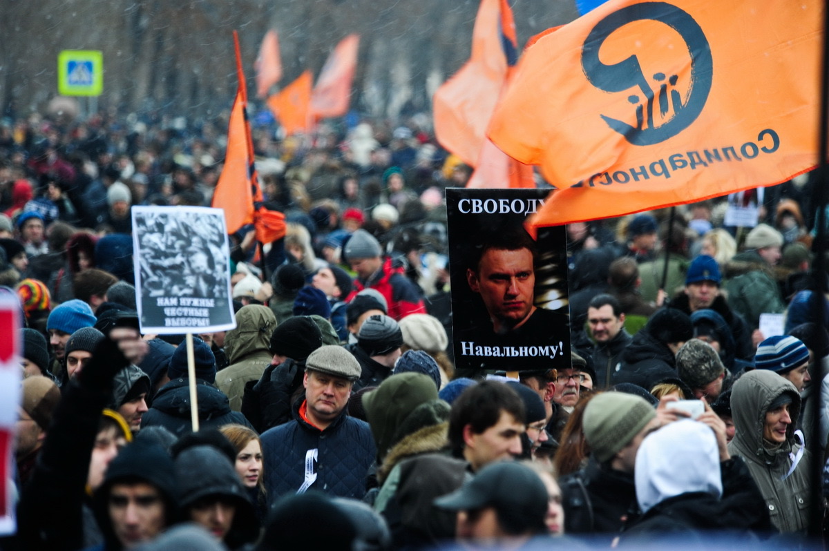 Russe politieke vereniging rally